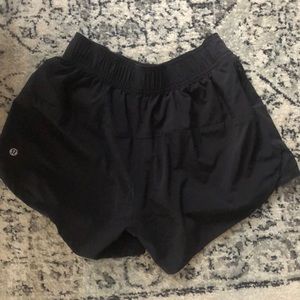 Lulu Lemon Black Athletic Shorts